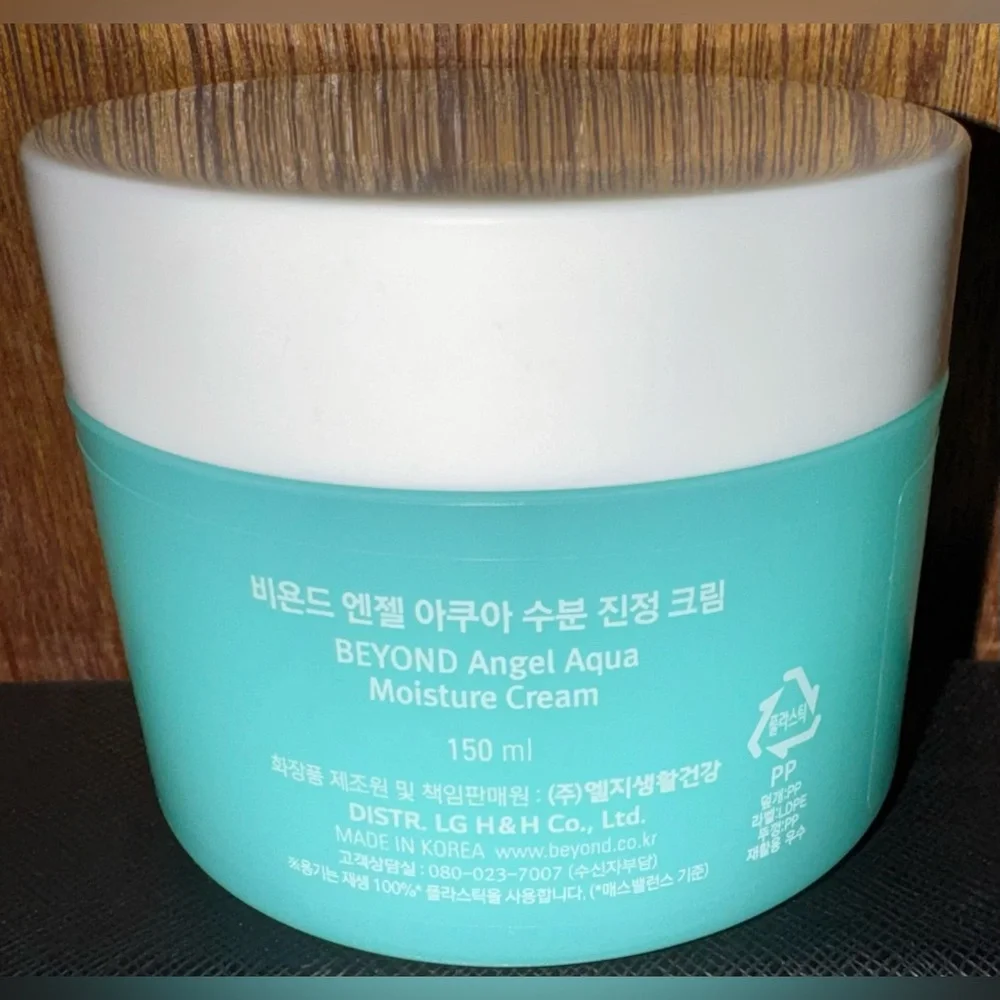 Angel Aqua Moisture Cream Korean Glass Skin 150 ml Beyond Vegan Formula